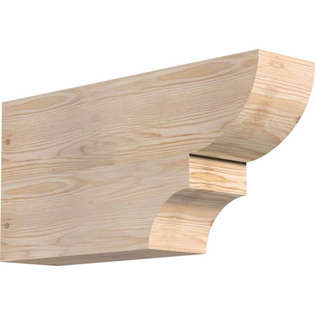 Ekena Millwork Ridgewood Smooth Rafter Tail, Douglas Fir, 5 1/2"W x 12"H x 24"L RFT06X12X24RID00SDF